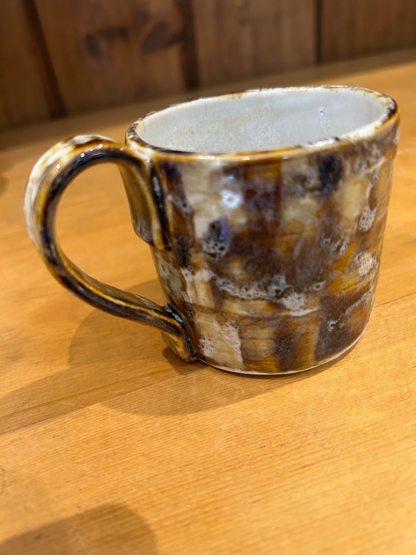 Espresso Cup - Mottled Brown