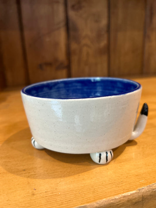 Dog Bowl - blue