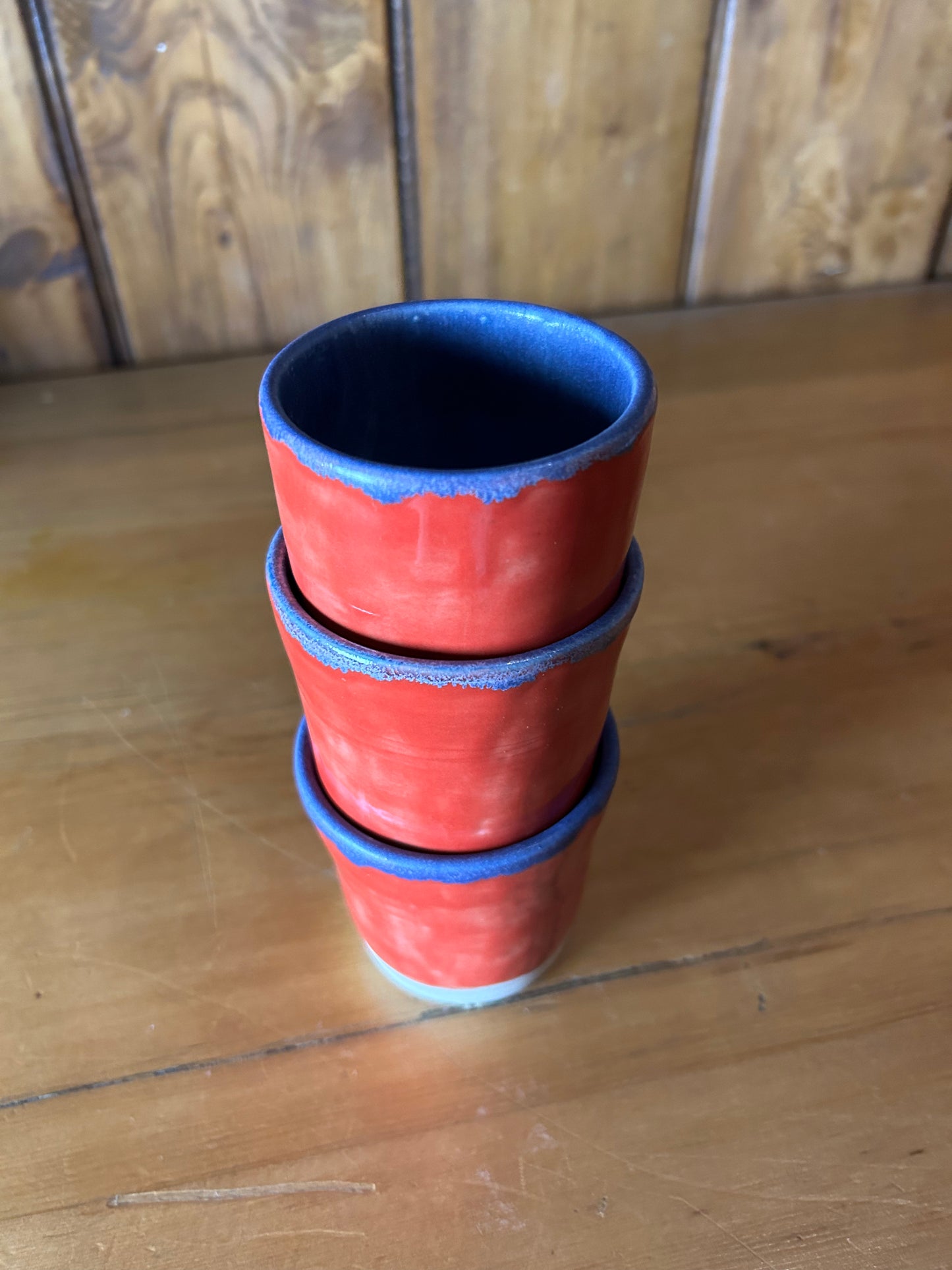 Beakers - Red and Blue