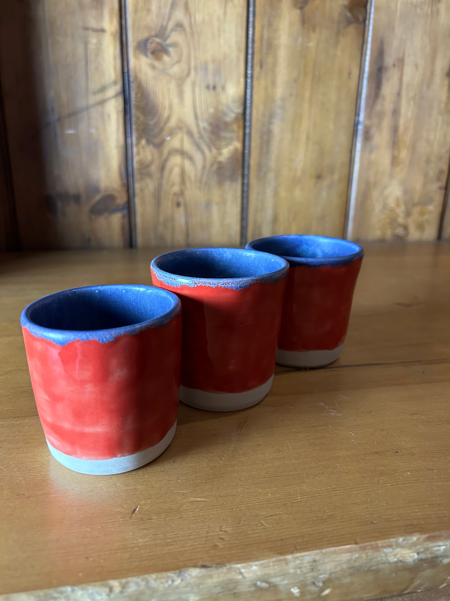 Beakers - Red and Blue