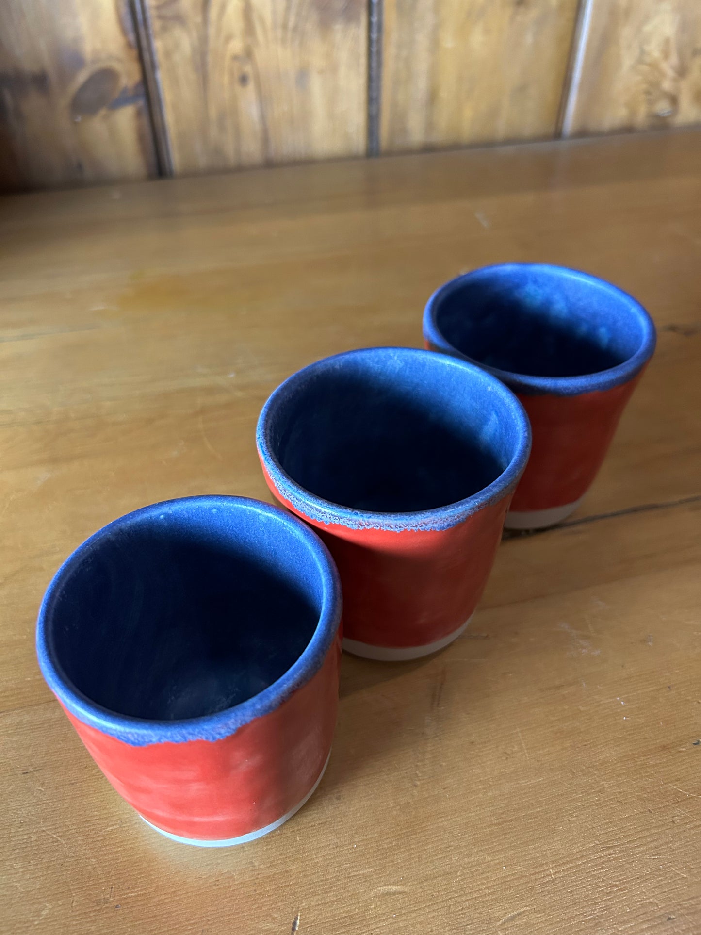 Beakers - Red and Blue