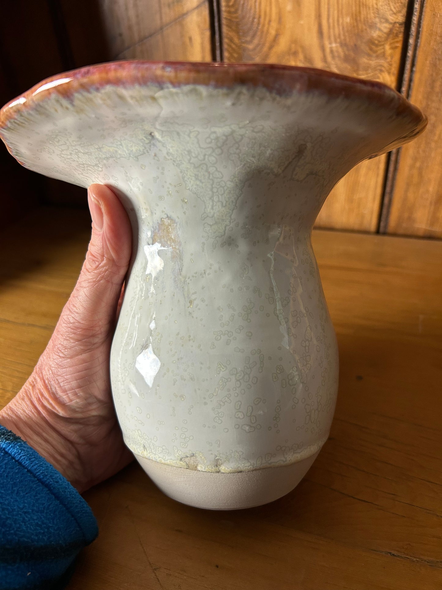 Medium Size Fluted Vase