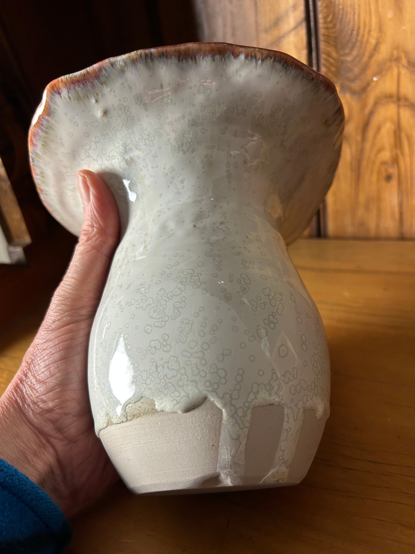 Medium Size Fluted Vase